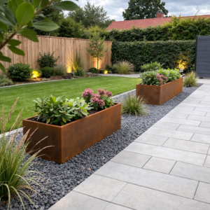 Red Glow Blomster- og Plantekasse Rektangulære