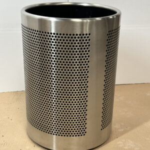 Silver Perforeret rustfri kumme