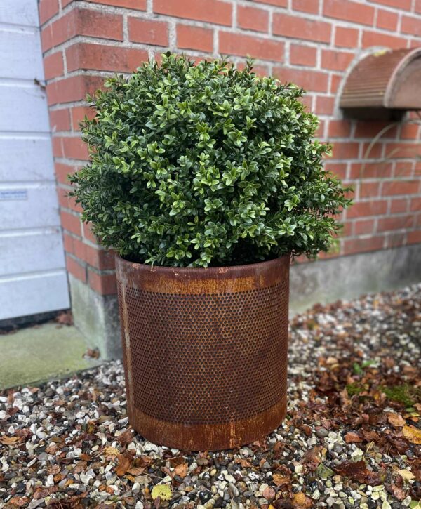 Cirkelkumme Perforeret m. rustent look