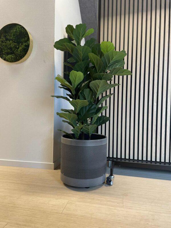 Emalje cirkelkumme perforeret