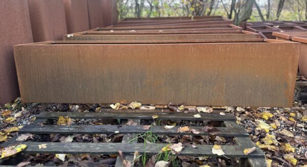 Redglow Rektangulær Plantekasse L180cm, B50cm, H40cm u/bund. 5 stk. samlet.