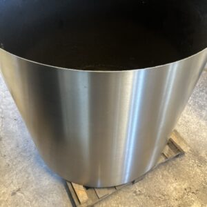 Silver Cirkelkumme m/skjulte hjul Ø120 cm H100 cm - Brugt