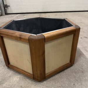 2. Sortering - Stor sekskant af træ og rustfri sider