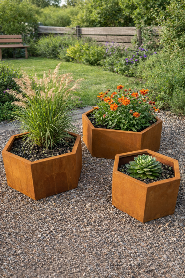 Red Glow Hexagon - Pakke